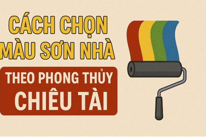 cách chọn màu sơn nhà theo phong thủy chiêu tài bí quyết tăng vượng khí, Đón lộc vào nhà