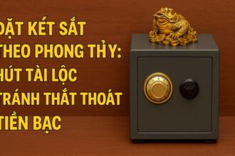 Đặt két sắt theo phong thủy hút tài lộc, tránh thất thoát tiền bạc