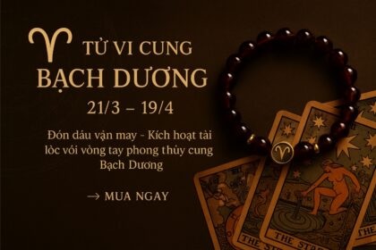 tử vi cung bạch dương 2025 Đón đầu vận may – kích hoạt tài lộc với vòng tay phong thủy cung bạch dương