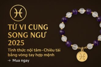 tử vi cung song ngư 2025 tỉnh thức nội tâm – chiêu tài bằng vòng tay phong thủy hợp mệnh