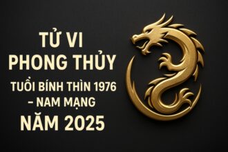 tử vi phong thủy tuổi bính thìn 1976 – nam mạng năm 2025 hỏa vượng sinh cơ, tĩnh tâm dẫn lối tài lộc