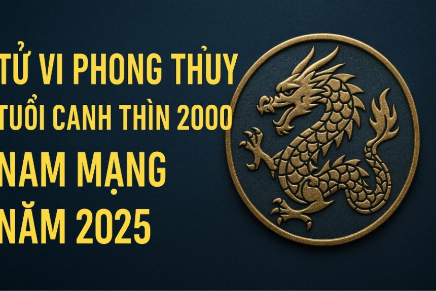 tử vi phong thủy tuổi canh thìn 2000 – nam mạng năm 2025 khởi Động vận mới, bước vững Đường xa