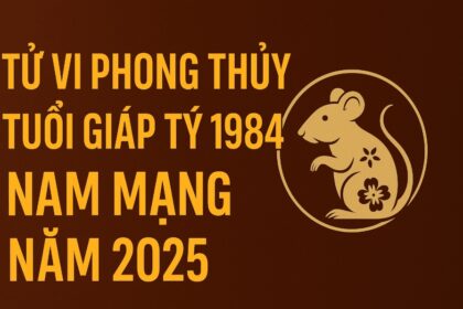 tử vi phong thủy tuổi giáp tý 1984 – nam mạng năm 2025 bứt phá Đúng thời, vận may gõ cửa