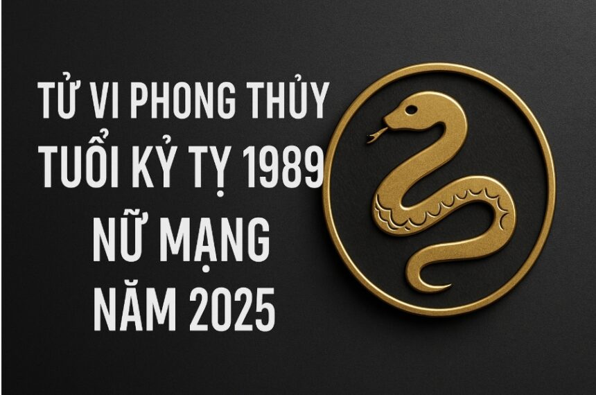 tử vi phong thủy tuổi kỷ tỵ 1989 – nữ mạng năm 2025 khí vượng Đẩy vận, tài danh mở hướng