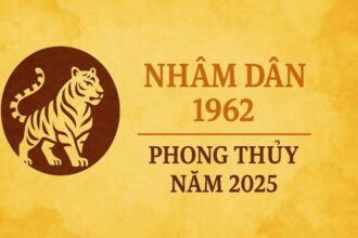 tỬ vi phong thỦy tuỔi nhÂm dẦn 1962 nĂm 2025 an yên hậu vận – hóa giải vận hạn – dưỡng khí gia đạo với phong thủy hộ thân