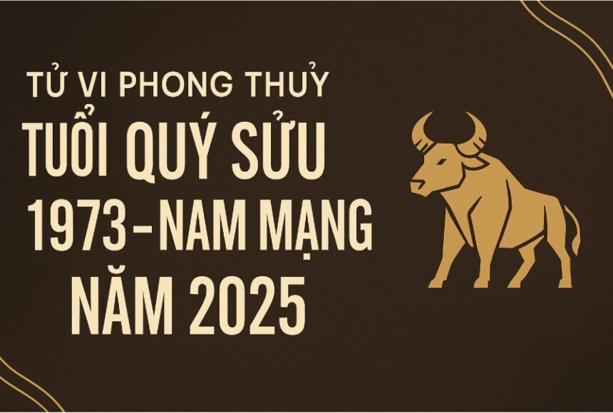 tử vi phong thủy tuổi quý sửu 1973 – nam mạng năm 2025 giữ vững thế vàng, dẫn lối vận may