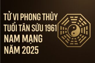 tử vi phong thủy tuổi tân sửu 1961 – nam mạng năm 2025 Ổn Định hậu vận, kích tài vượng phúc