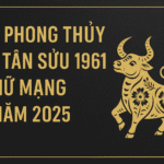 tử vi phong thủy tuổi tân sửu 1961 – nữ mạng năm 2025 vững tâm dưỡng phúc, bình an tụ tài