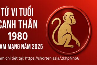 tử vi tuổi canh thân 1980 nam mạng năm 2025 cẩn trọng dễ phá tài – Ứng dụng phong thủy để giữ lộc, trụ vững trong biến động