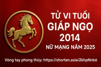 tử vi tuổi giáp ngọ 2014 nữ mạng năm 2025 tăng trí tuệ, giữ bình an nhờ ứng dụng phong thủy đúng cách