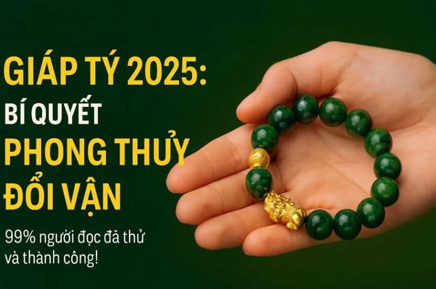 tử vi tuổi giáp tý 2025 cách chiêu tài, giải hạn và bí quyết Đổi vận
