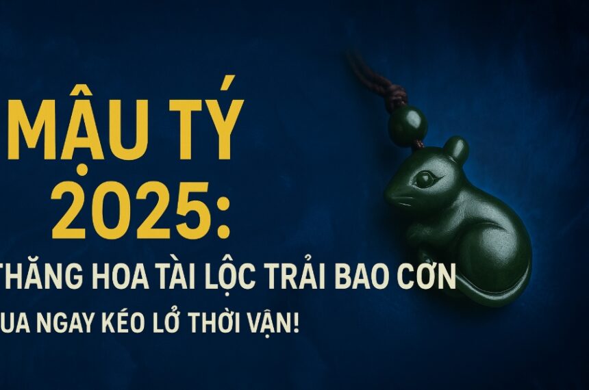 tử vi tuổi mậu tý 2025 hóa giải Đại hạn, kích tài kích lộc, bước ngoặt chuyển vận giàu sang