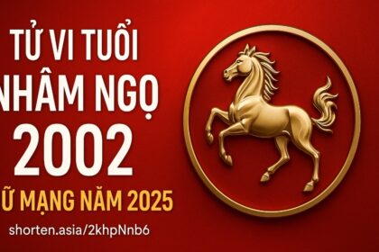 tử vi tuổi nhâm ngọ 2002 nữ mạng năm 2025 khởi đầu thử thách – cần phong thủy dẫn lối vững vàng