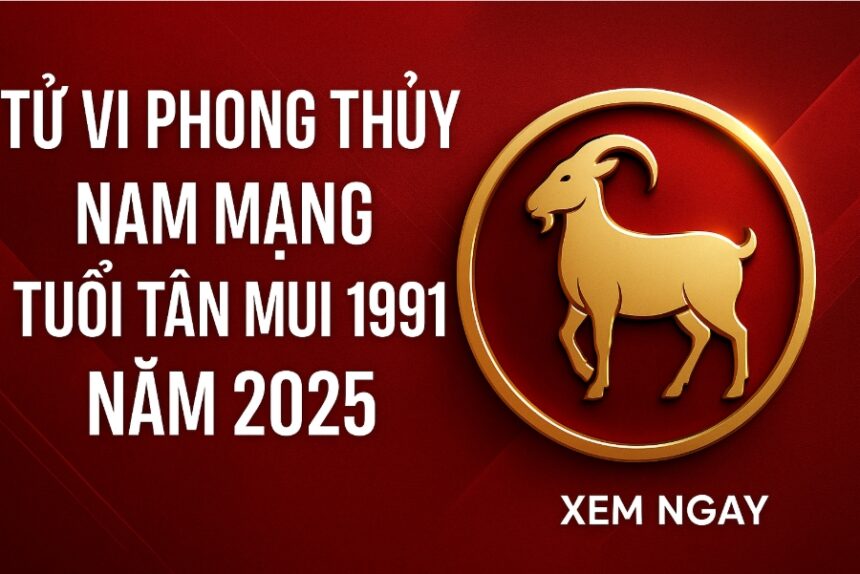 tử vi tuổi tân mùi 1991 nam mạng năm 2025 vận quý nhân soi sáng – hành động đúng thời sẽ mở lối tài lộc