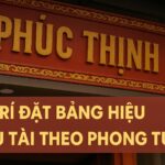 vị trí đặt bảng hiệu chiêu tài theo phong thủy bí quyết đón lộc, hút khách, làm ăn phát đạt