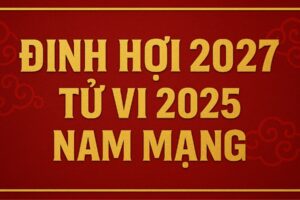 tử vi phong thủy 2025 cho nam mạng tuổi Đinh hợi 2007 bản lĩnh vượt xung, chiêu tài giữ lộc