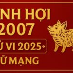 tử vi phong thủy 2025 cho nữ mạng tuổi Đinh hợi 2007 cẩn trọng năm xung tuổi, hóa giải kịp thời để đón may mắn