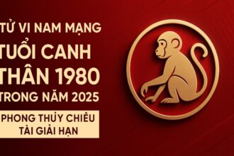 tử vi tuổi canh thân 1980 nam mạng năm 2025 nắm cơ hội – tránh họa ngầm bằng phong thủy đúng cách
